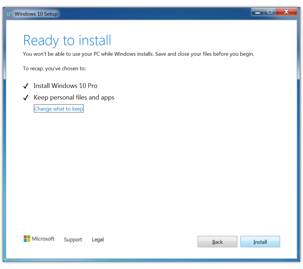 Cum facem upgrade gratuit de la Windows 7 la Windows 10 - Sumar upgrade
